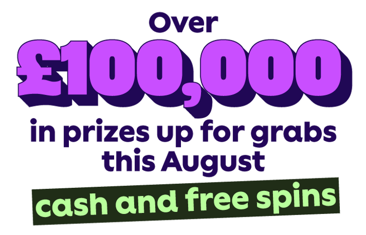 Over £100,000 prizes up for grabs